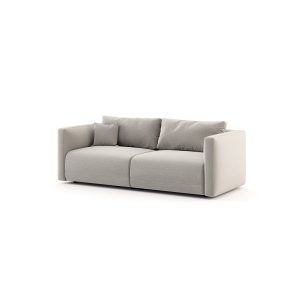 Sofá Alphy 3L (Babel Silver)0001