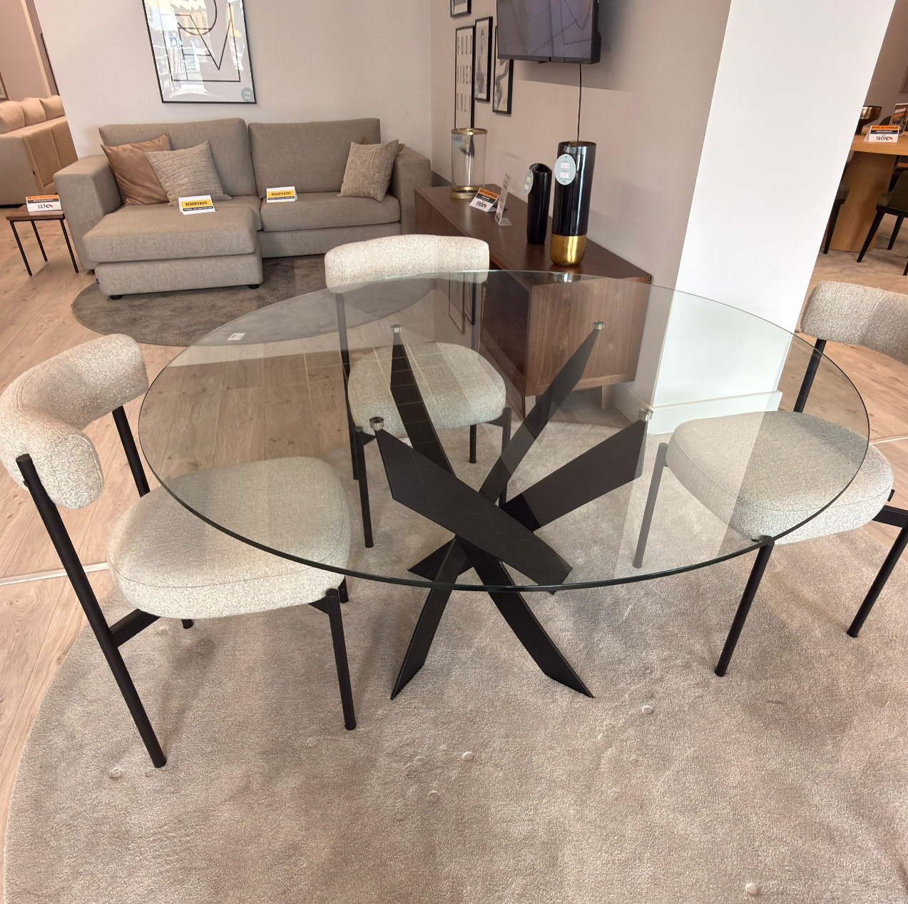 Mesa de jantar Detry